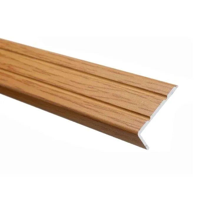 Trojan Self Adhesive Angle Edge 25mm X 8mm 2.7M Dark Oak