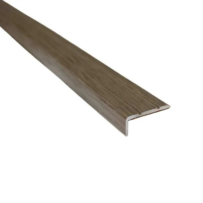 Trojan Self Adhesive  Angle Edge 25mm X 8mm Edge 2.7M New York Grey