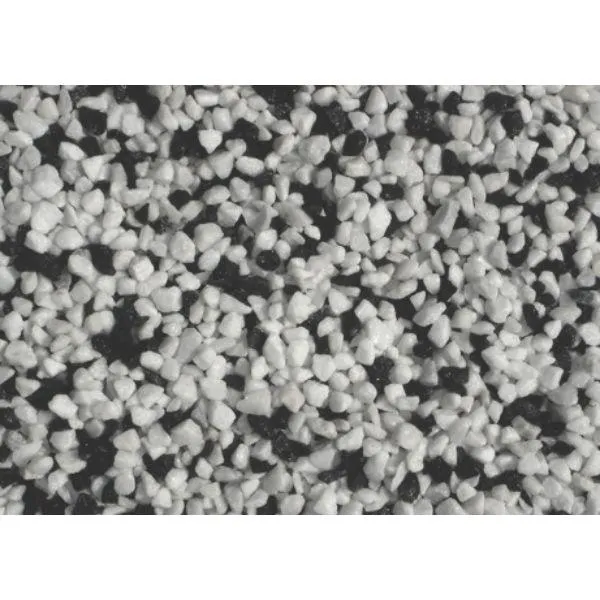 Barleystone White Marble 10% Black 10mm Garden Stone 25kgs