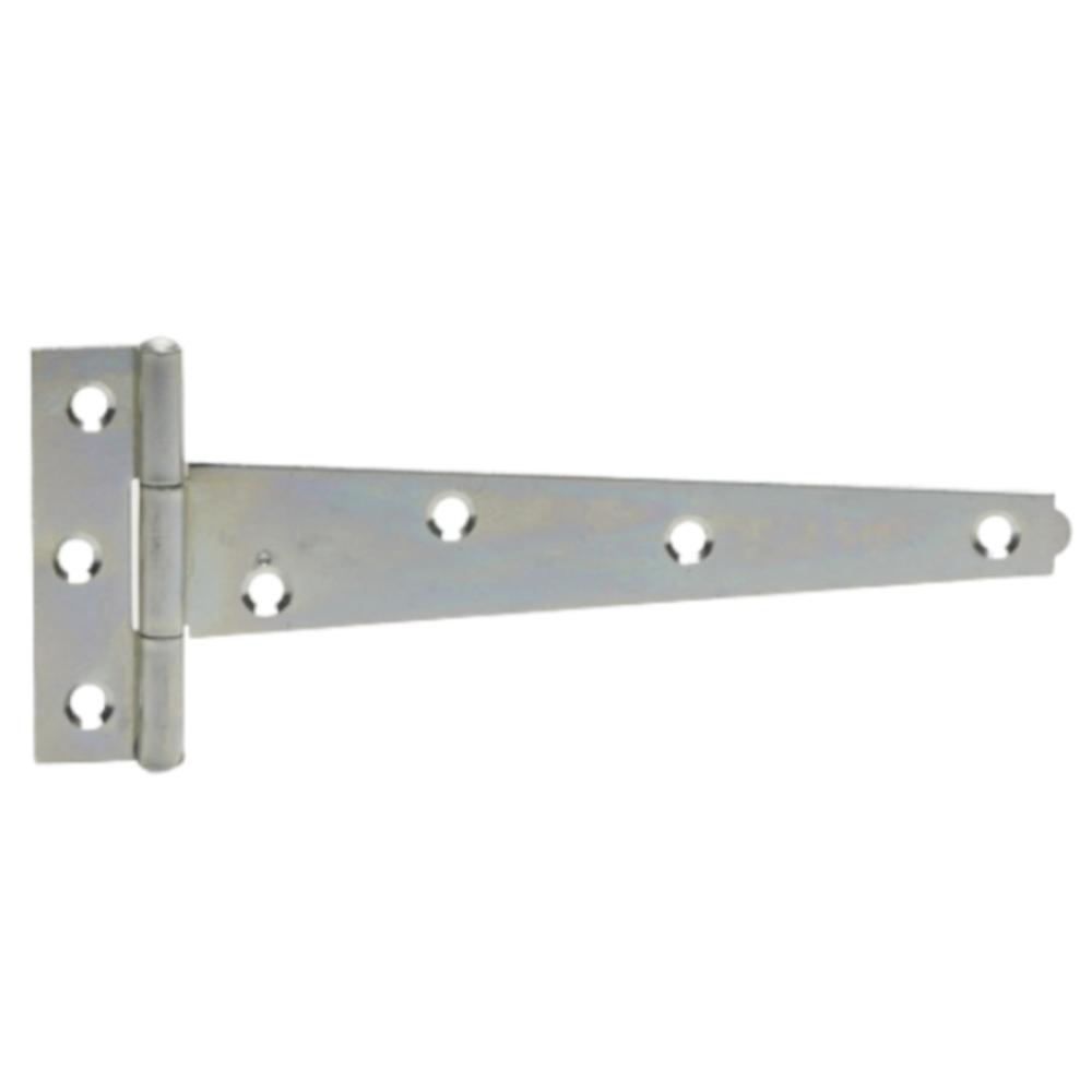 Phoenix T-Hinge Light Zinc 8"