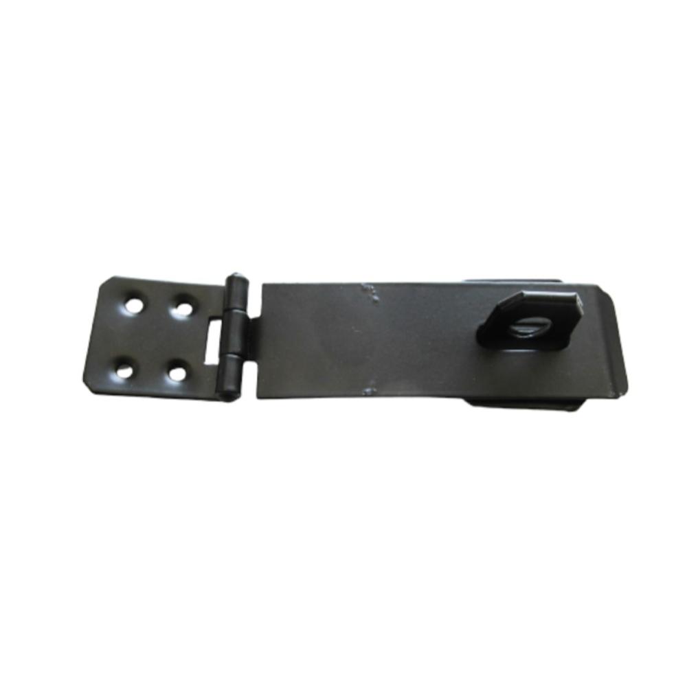 Phoenix Safety Hasp & Staple Black 4 1/2"