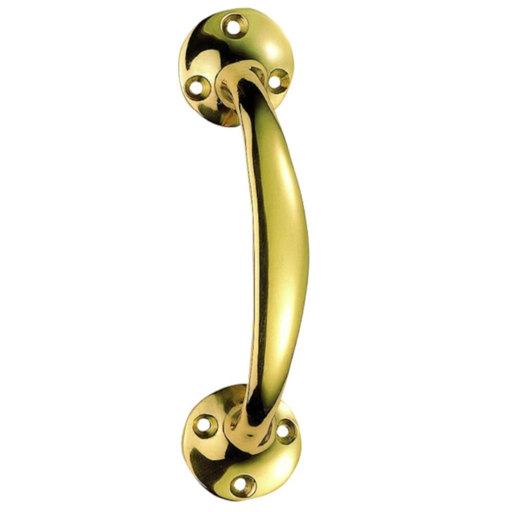 Phoenix Bow Handle 6" Brass Plated
