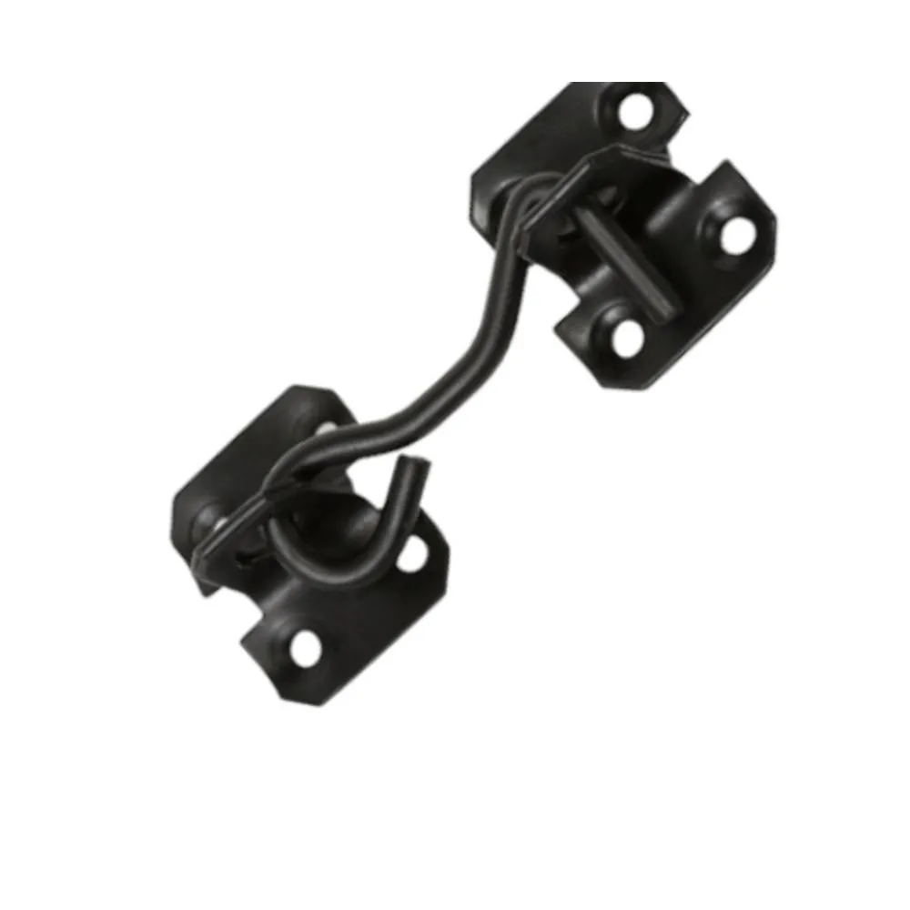 Phoenix Cabin Hook Black 3"