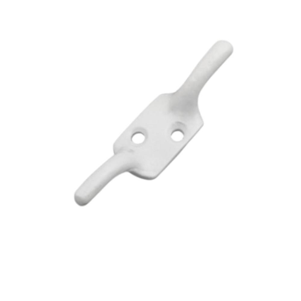Phoenix Cleat Hook White 4"