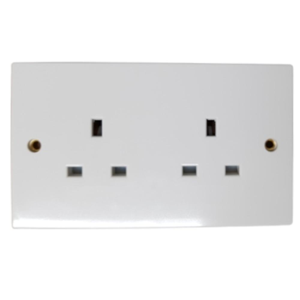 Phoenix 2 Gang Socket Unswitched