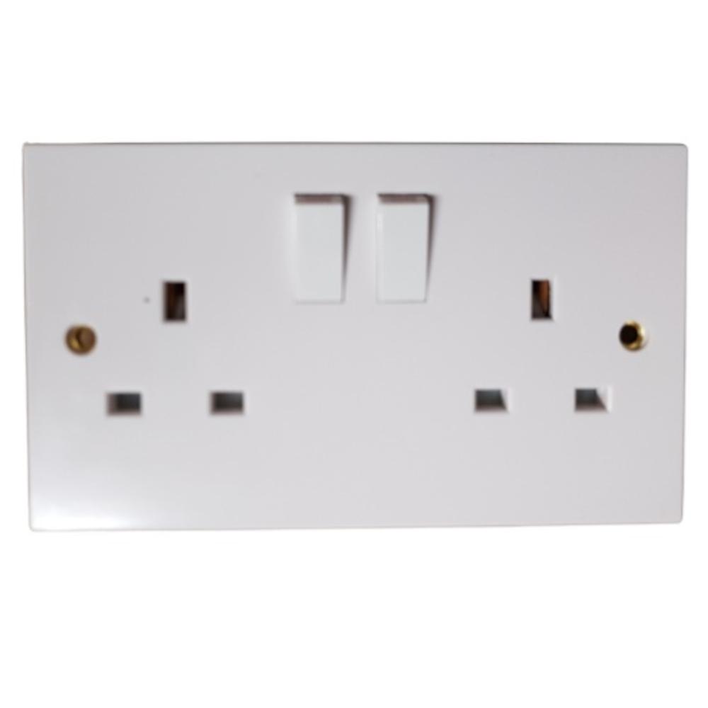 Phoenix 2 Gang Socket Switched Socket