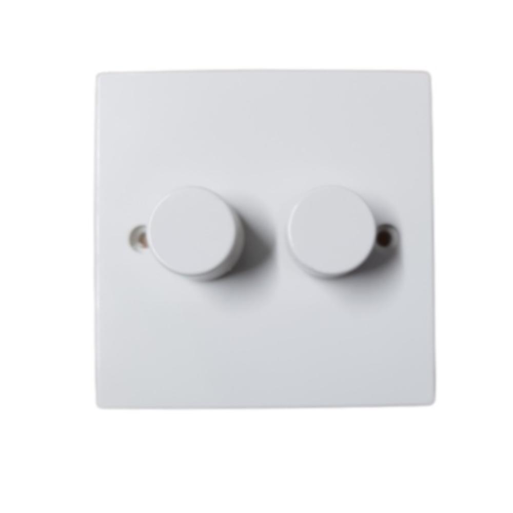 Phoenix Dimmer Switch 2 Gang 2 Way