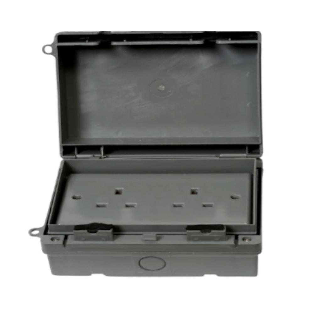 Phoenix Outdoor Hd 2 Gang Switched Socket Ip66