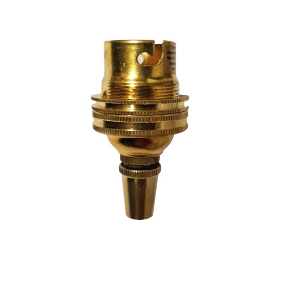 Phoenix Lampholder Unswitched Brass T2