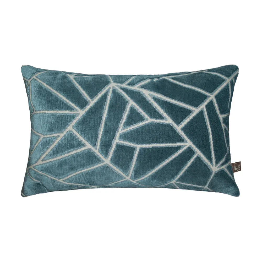 Scatterbox Veda Cushion 33 X 50cm Blue