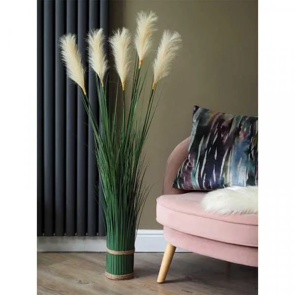 Faux Decor - Faux Bouquet - White Pampas, 70cm