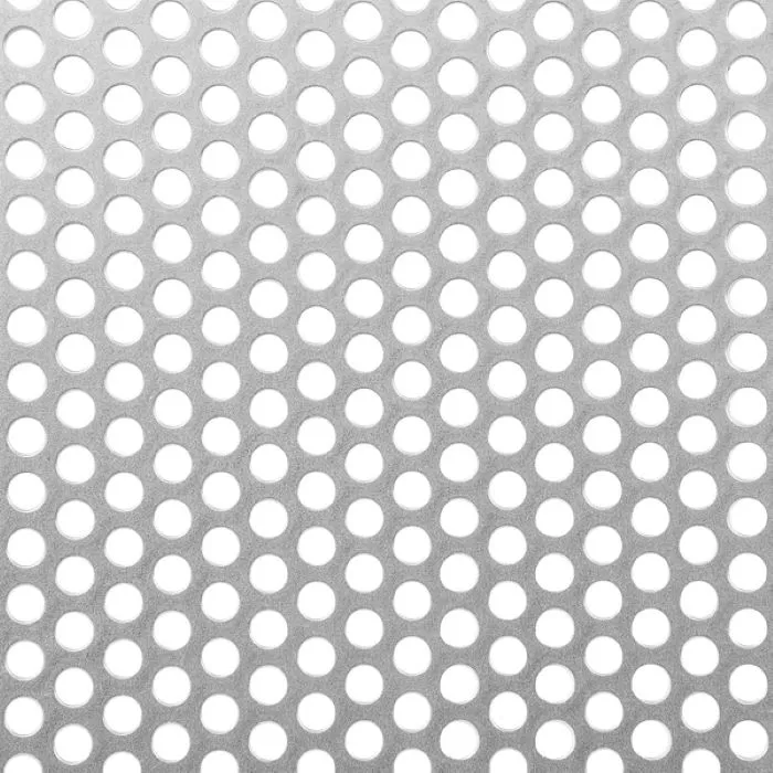 Perforated Sheet Round,Steel 250X500mmx1mm