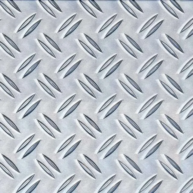 Trojan Alu Checker Plate Panel 600X1000X1.5mm