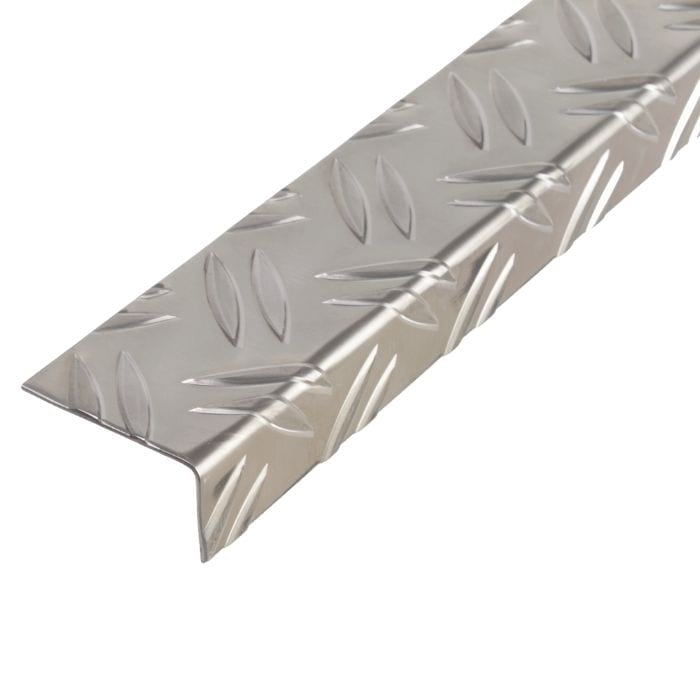 Trojan Checker Plate Angle Profile,Alu43,5X23,5/1M
