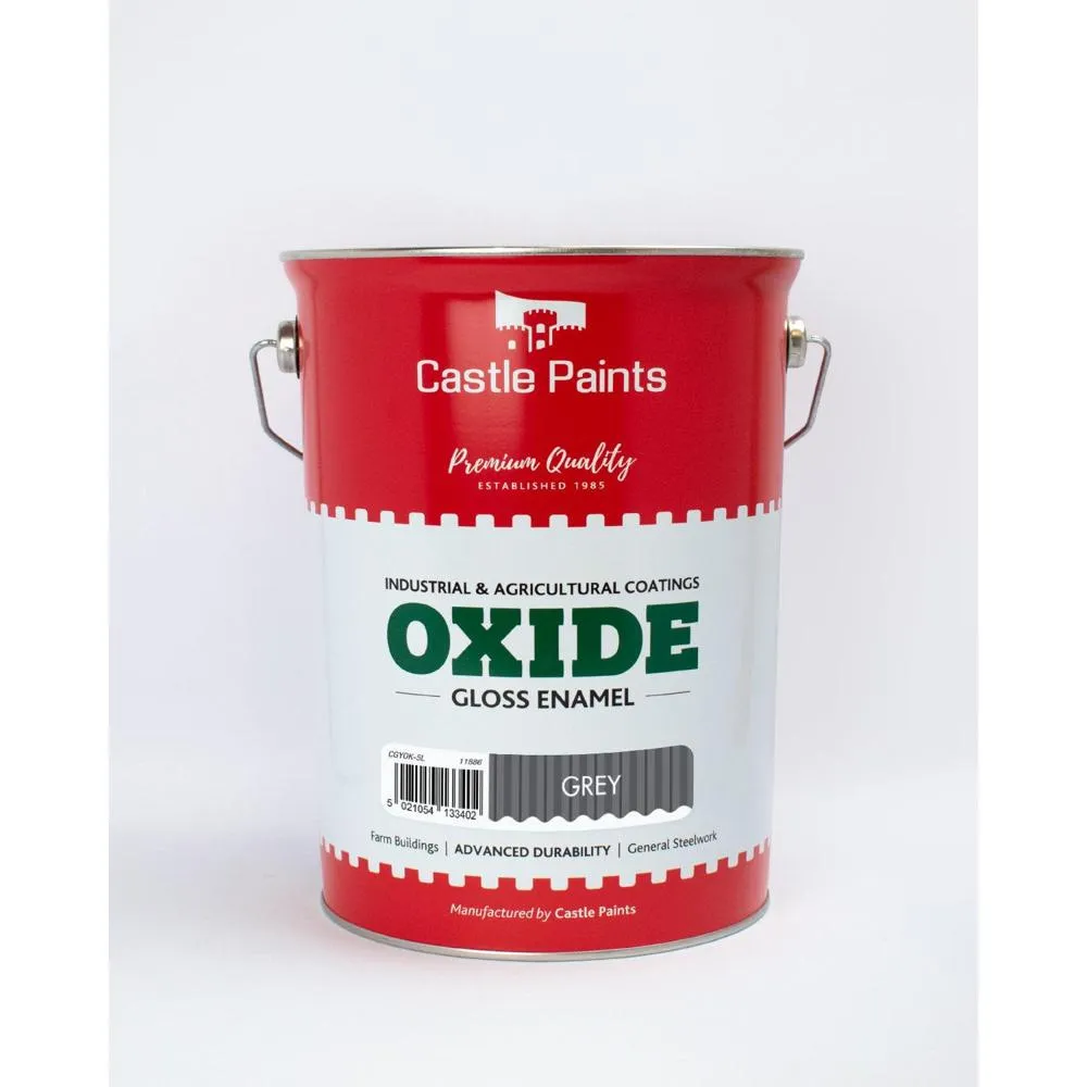 Castle Paint Oxide 5L Grey