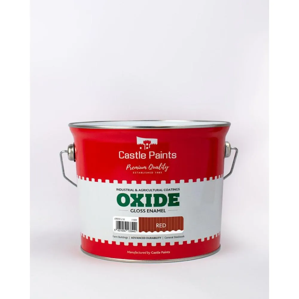 Castle Paint Oxide 2.5L Red