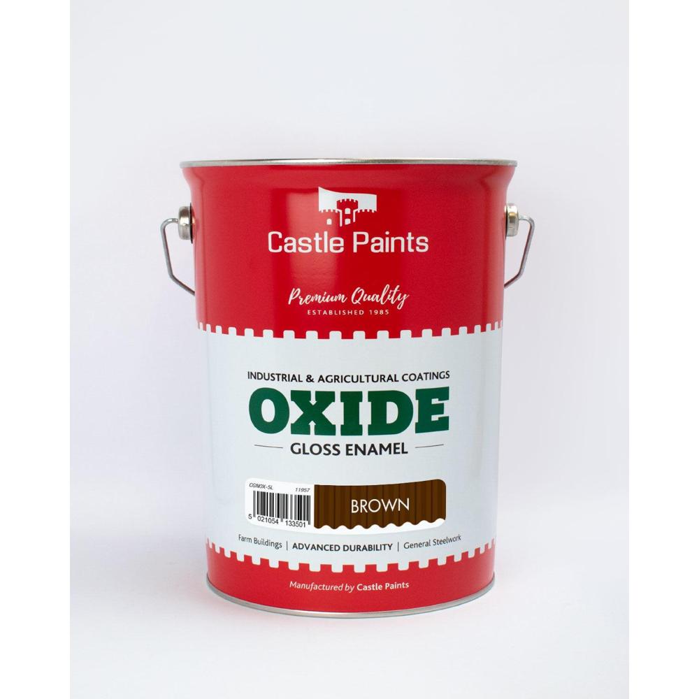 Castle Paint Oxide 5L Brown