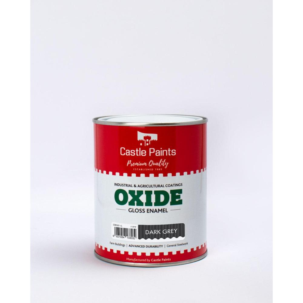 Castle Paint Oxide 1L Dark Grey