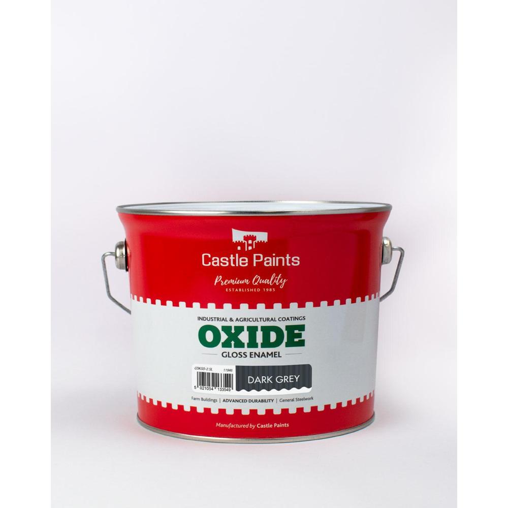Castle Paint Oxide 2.5L Dark Grey