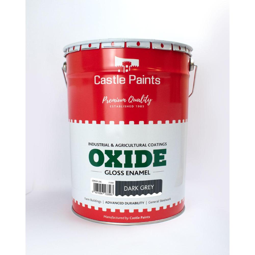 Castle Paint Oxide 20L Dark Grey