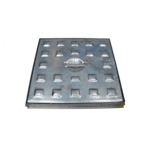 Galvanised Manhole Cover 24" X 18"