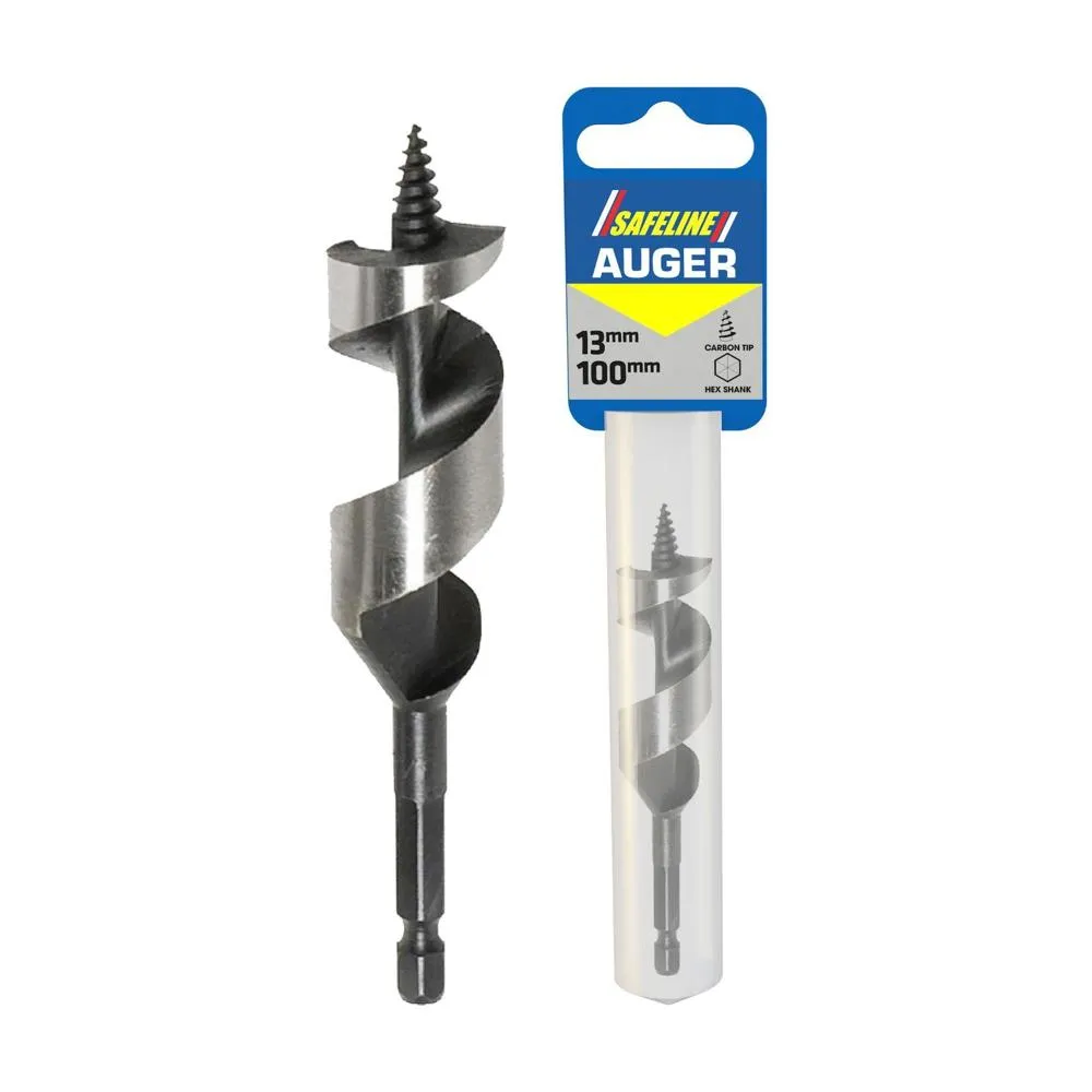Safeline Short Auger Wood Bit 13 X 100mm