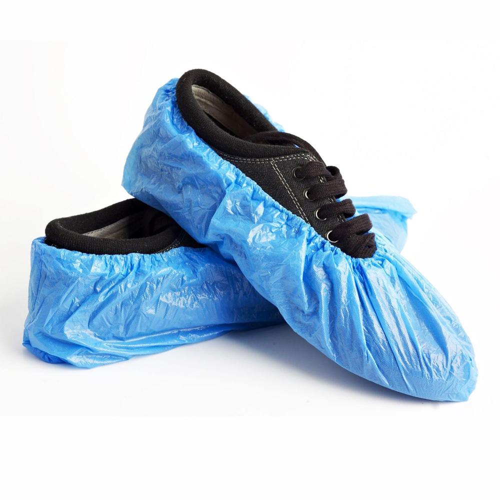 Safeline Blue Disposable Shoe Covers - 100Pcs