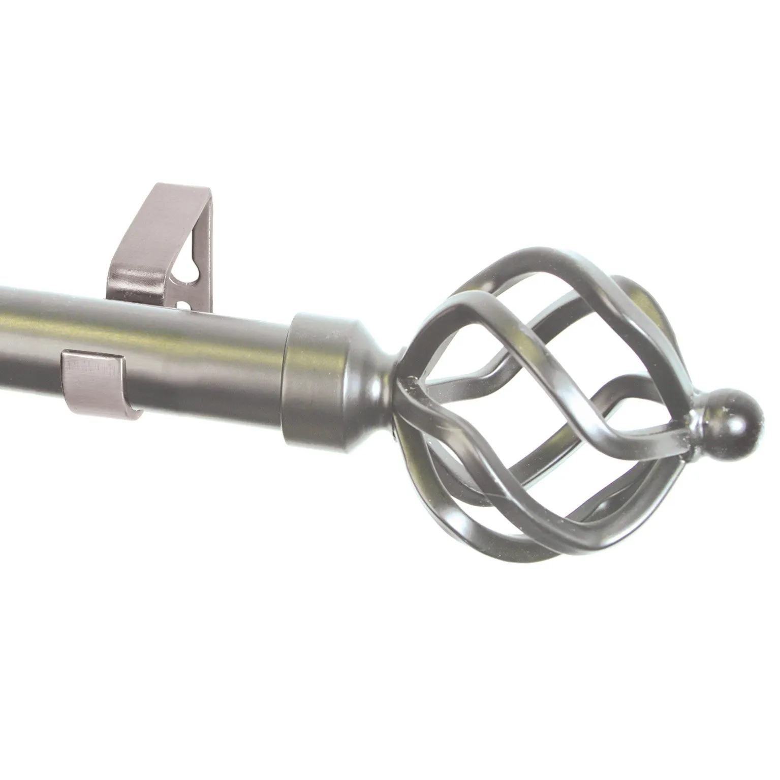 De Vielle Silverworks Classic Curtain Pole 1.85 - 3.6M 30 - 32mm
