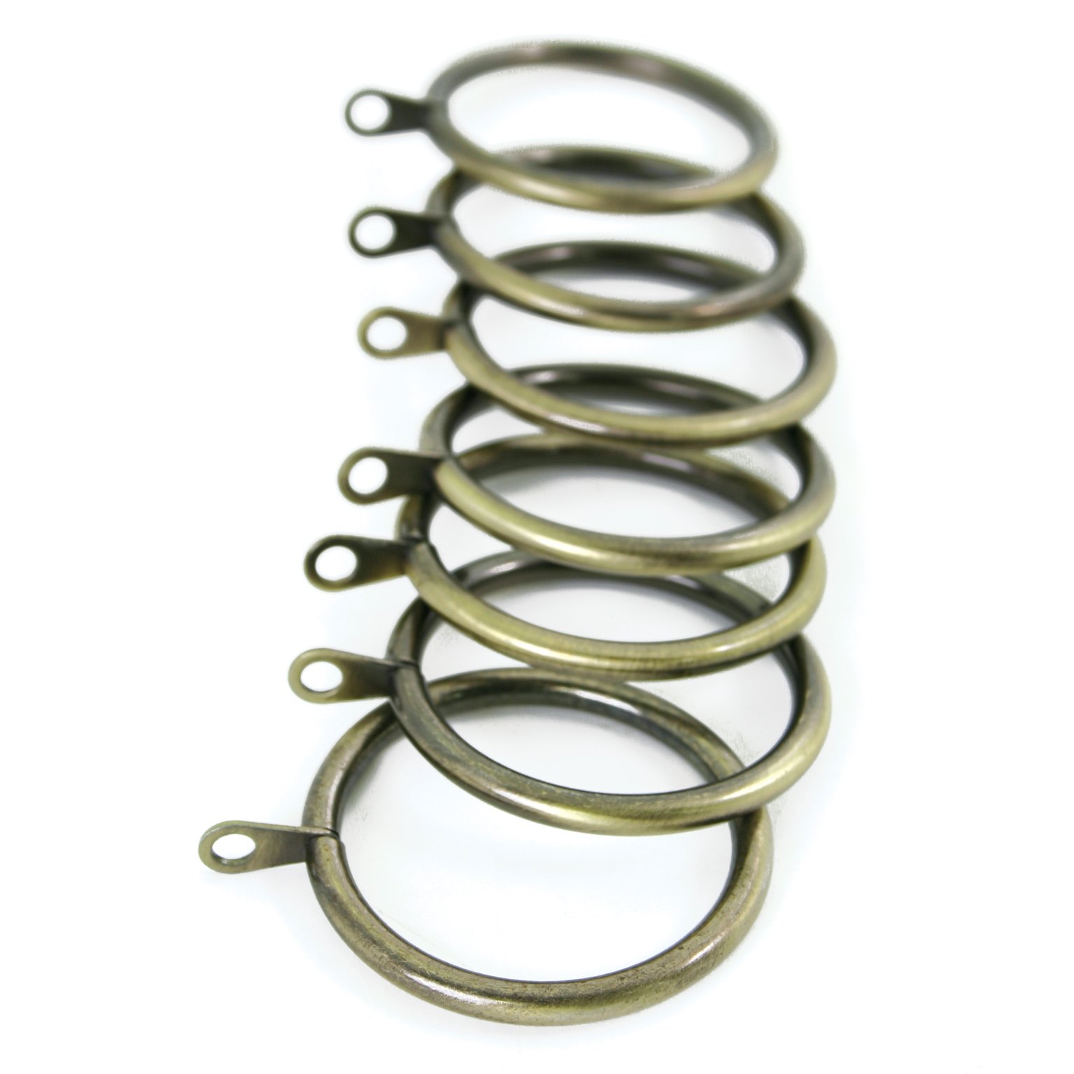 De Vielle Horizons Curtain Rings (10) A/Brass