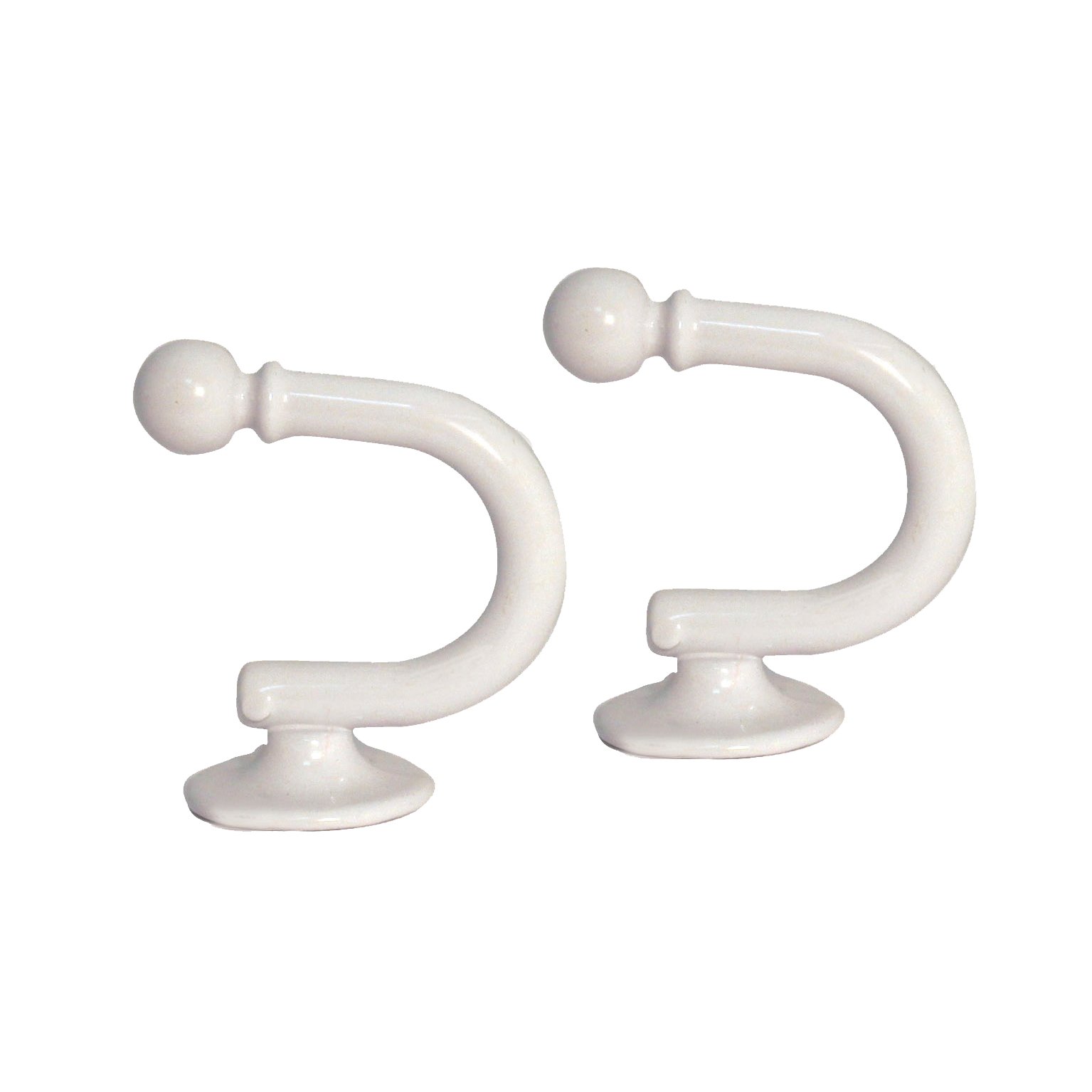De Vielle Curtain Tie Backs White (2)