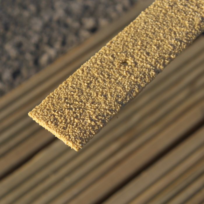 Trojan Gripdex Grp Anti-Slip Drilled 52mm X 4mm X 1M Beige