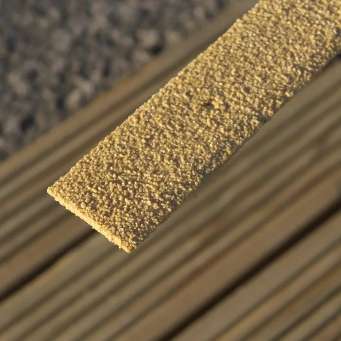 Trojan Gripdex Grp Anti-Slip Drilled 52mm X 4mm X 2M Beige