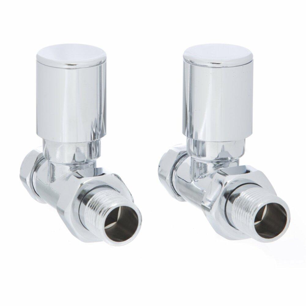 Straight Radiator Valve - 1/2In (Pair)