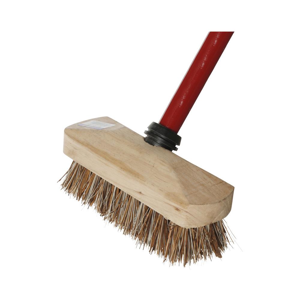 Dosco Varnished Deck Scrub Socketed C/W Handle 30090