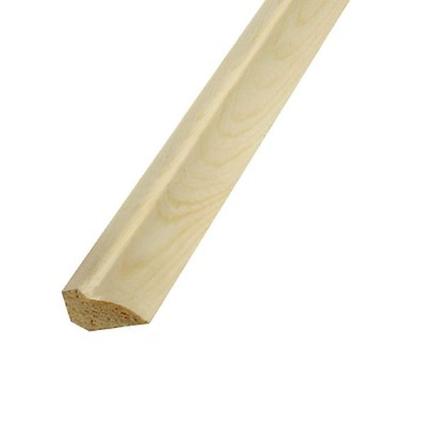 Wood Mouldings Whitewood Ovolo Bead 3/8" X 1/2"