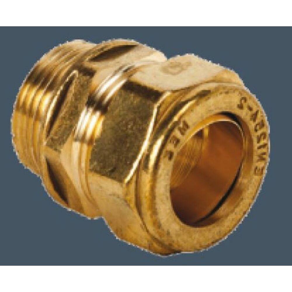 1/4" X 10mm Straight Coupler Mi X C 411