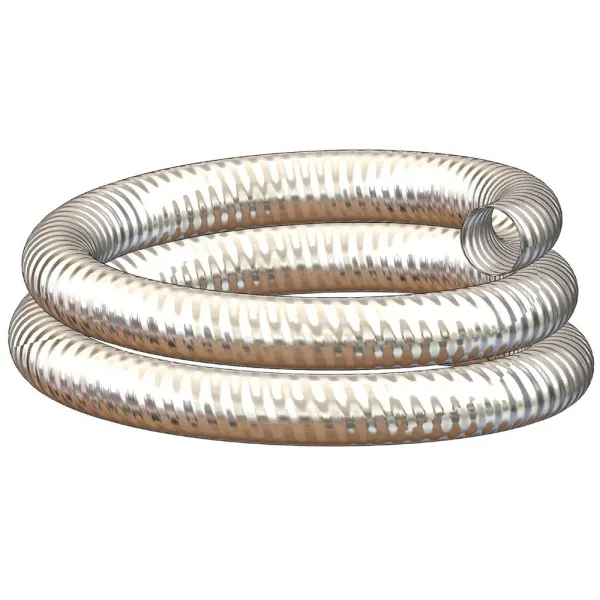 Double Skin Solid Fuel Flexible Flue 125mm X 9M