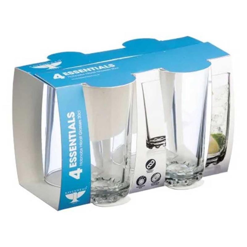 Essentials Hobnob Tumbler Set (4)