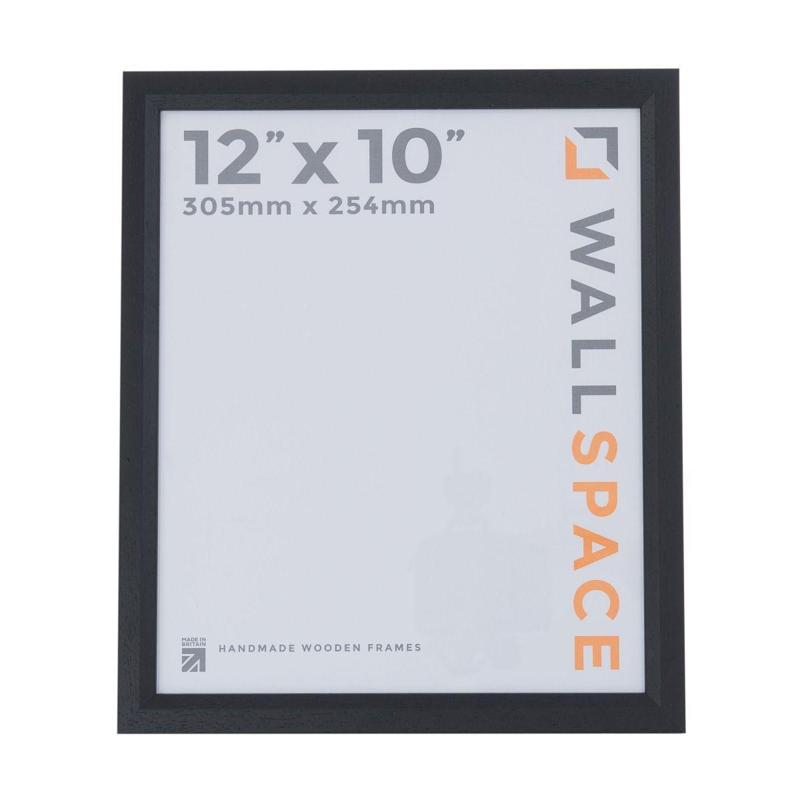 Black Wood Picture Frame 12 X 10" Pf7599