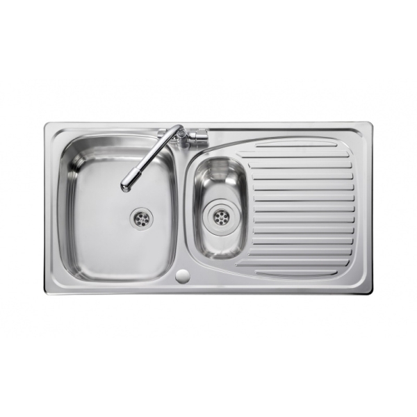 Euroline Stainless Steel Single Bowl Inset Sink