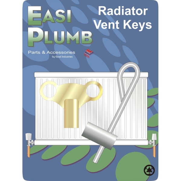 Easi Plumb Radiator Vent Key Set