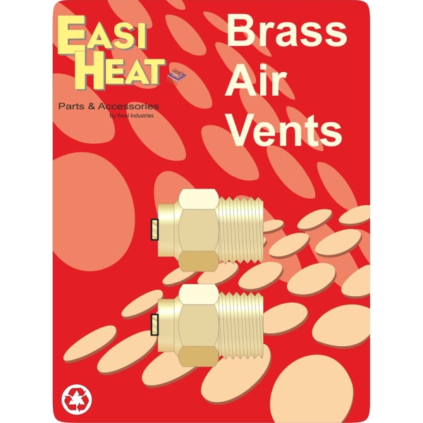 Easi Plumb Brass Air Vent 1/2" (2)