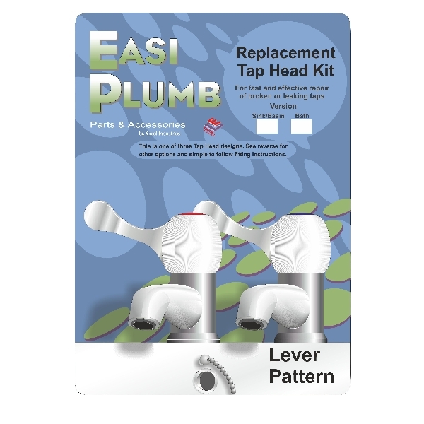 Easi Plumb Replacement Tap Head Kit Lever Pattern 1/2"