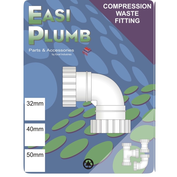 Easi Plumb 1 1/4"- Elbow 90