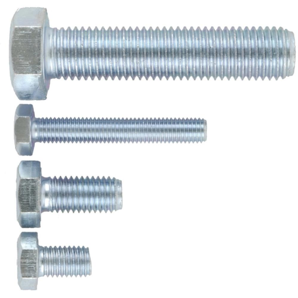 Tucks - Hex Setscrew Zinc Plated Din933 M12X75mm