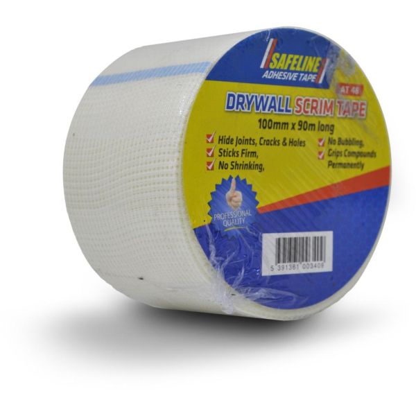 Safeline Self Adhesive Scrim Tape 100mm X 90M