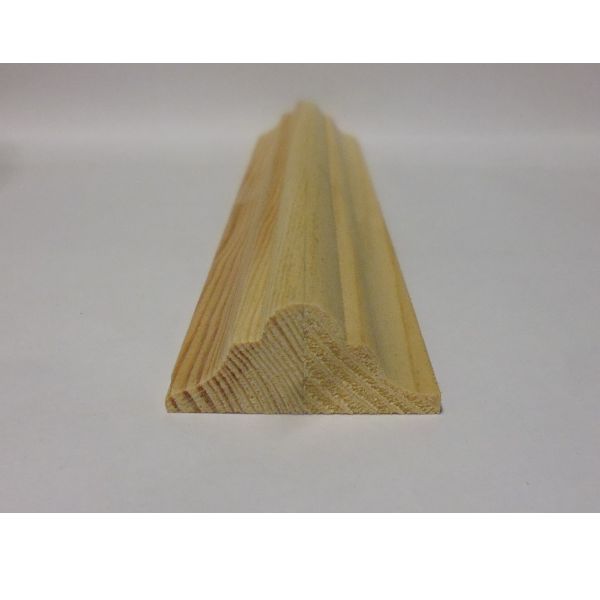 Wood Mouldings Astragal Red Deal 7/8" (49mm X 19mm)