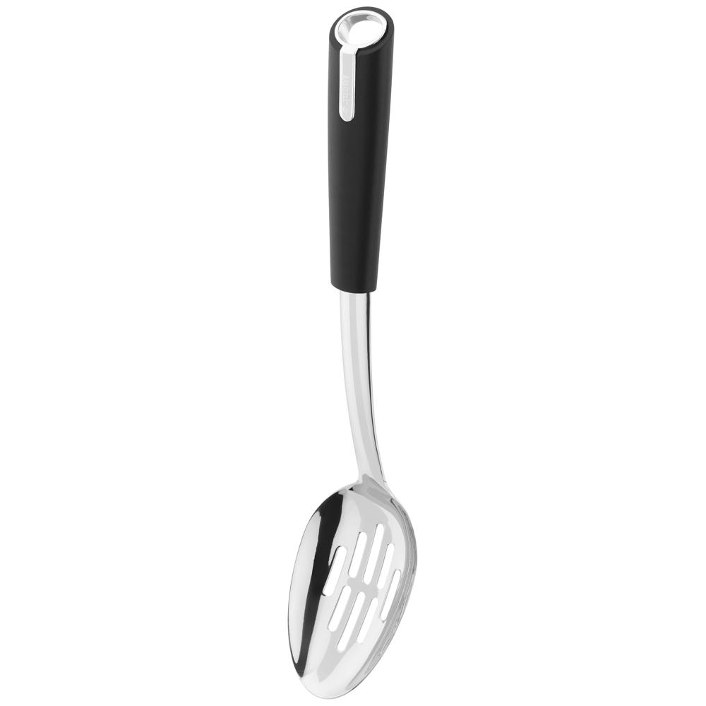 Judge Black Satin Tools, Slotted Spoon