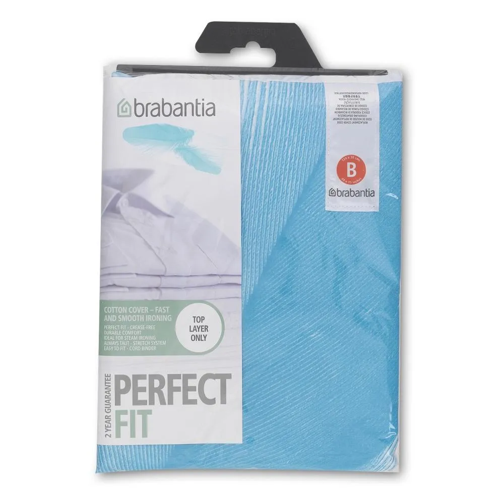 Brabantia Ironing Board Cotton Cover 124 X 38cm - 2mm Foam B Colourful