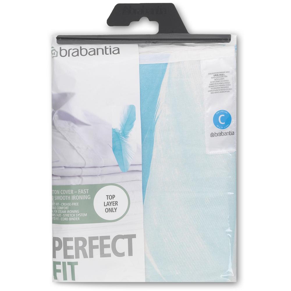 Brabantia Ironing Board Cotton Cover 124 X 45cm - 2mm Foam C Colourful